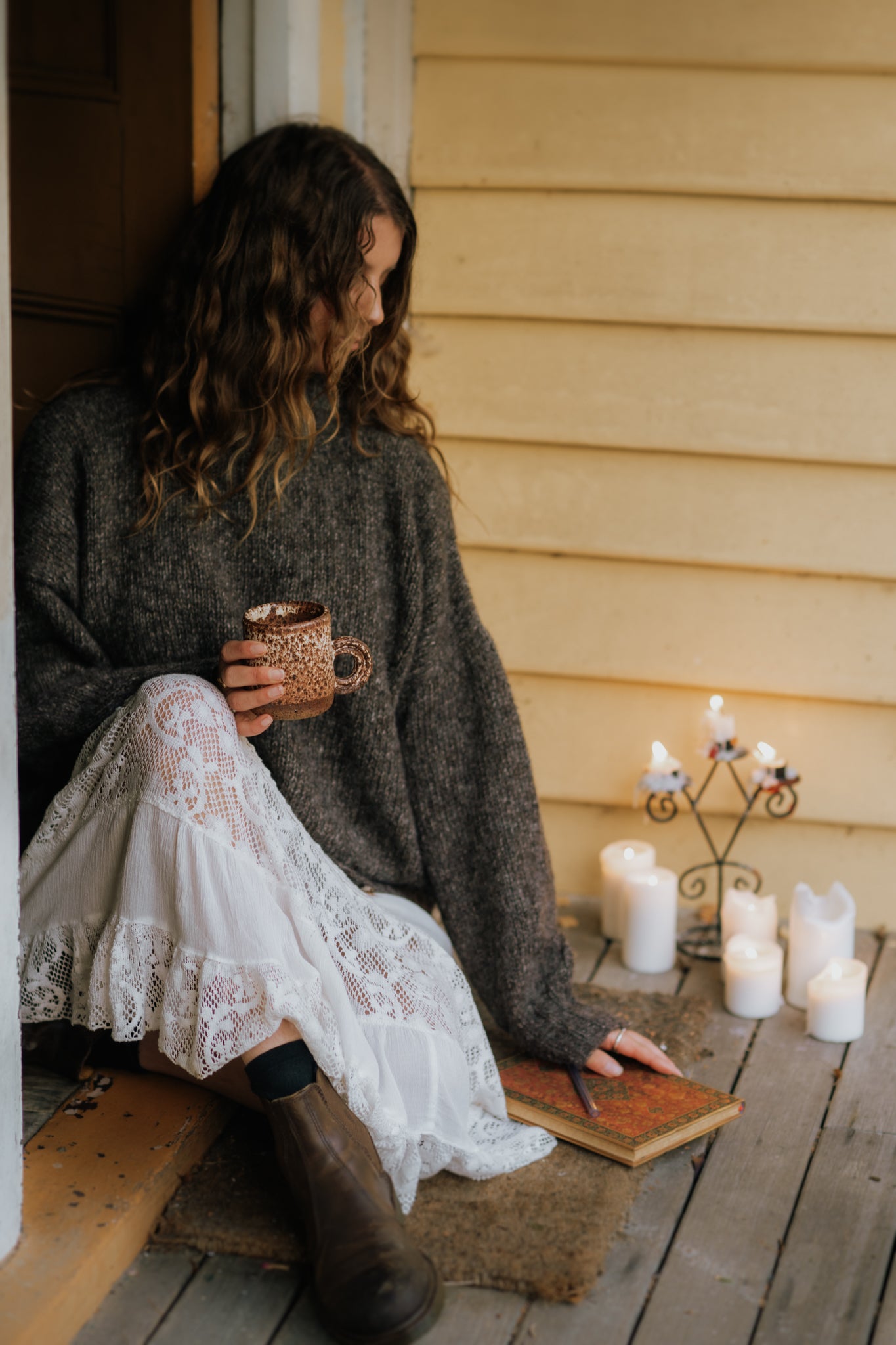 BINDU jumper - Charcoal