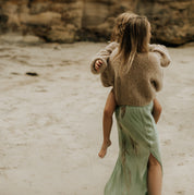 Lima Alpaca Cardigan - Beige