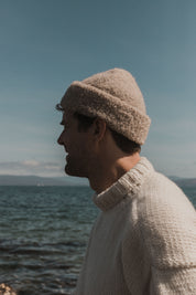 Florian Alpaca Beanie - Beige