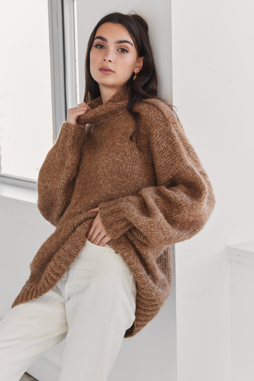 BINDU jumper - Caramel