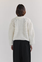 Ama Alpaca Jumper - Cream
