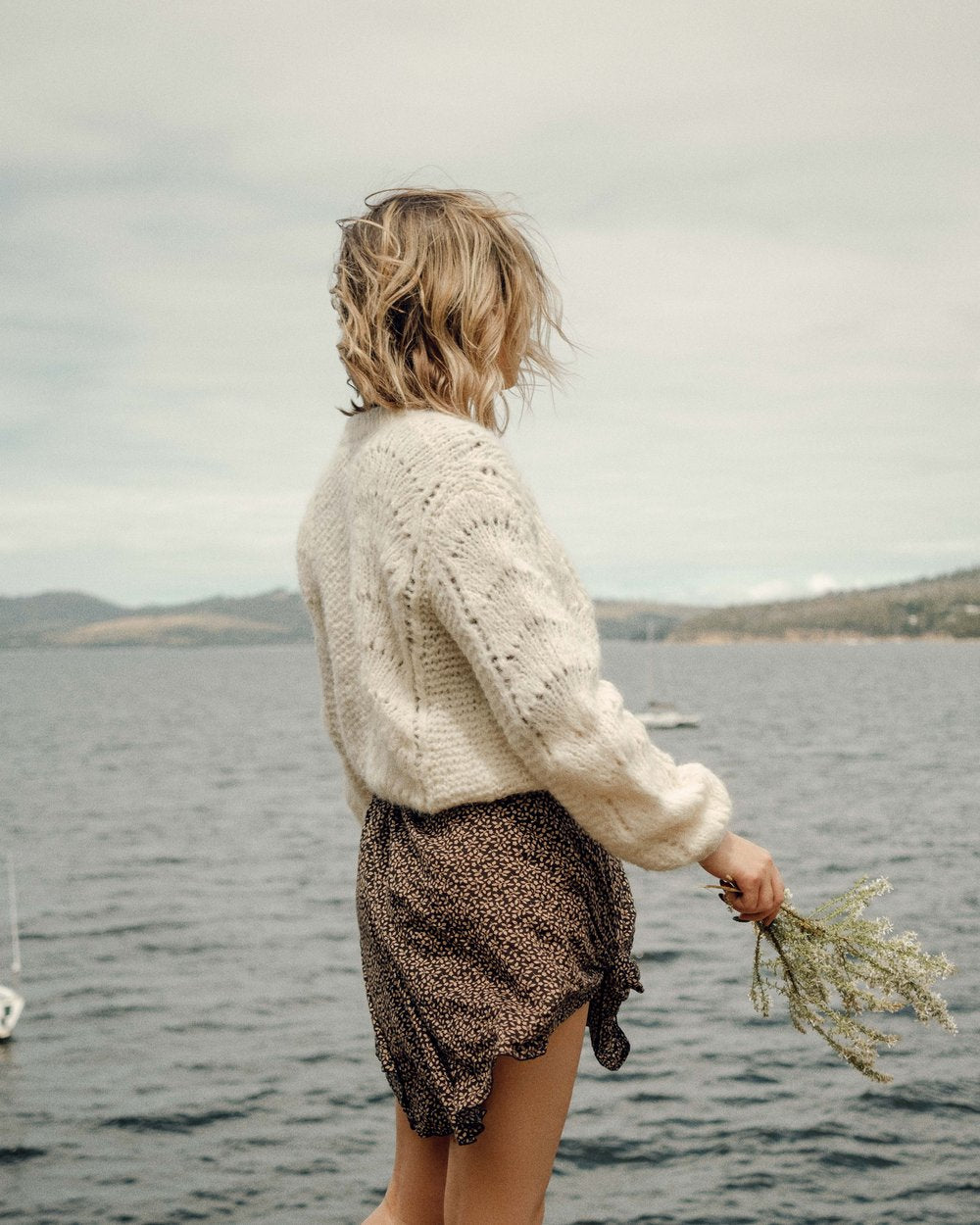 Ama Alpaca Jumper - Cream