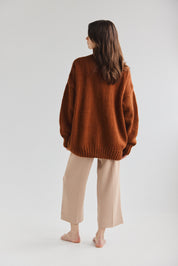 Uma Andean Wool Jumper - Copper