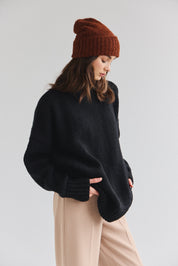 Suri Alpaca Beanie - Copper