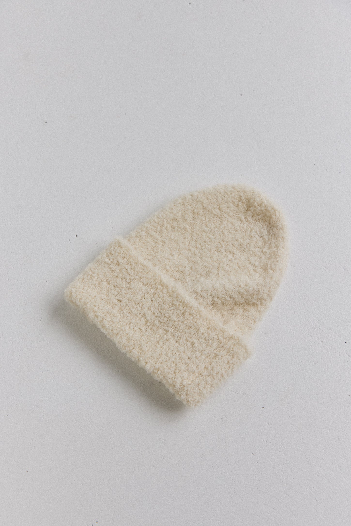 Florian Alpaca Beanie - Cream