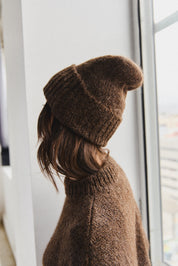 Suri Crew Jumper - Chocolate