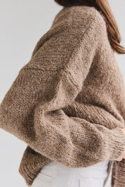 Suri Crew Jumper - Taupe