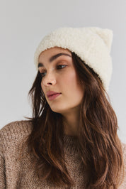 Florian Alpaca Beanie - Cream