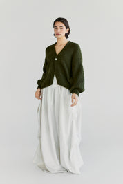 Muyu Cardigan - Meadow Green