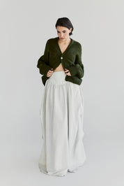 Muyu Cardigan - Meadow Green