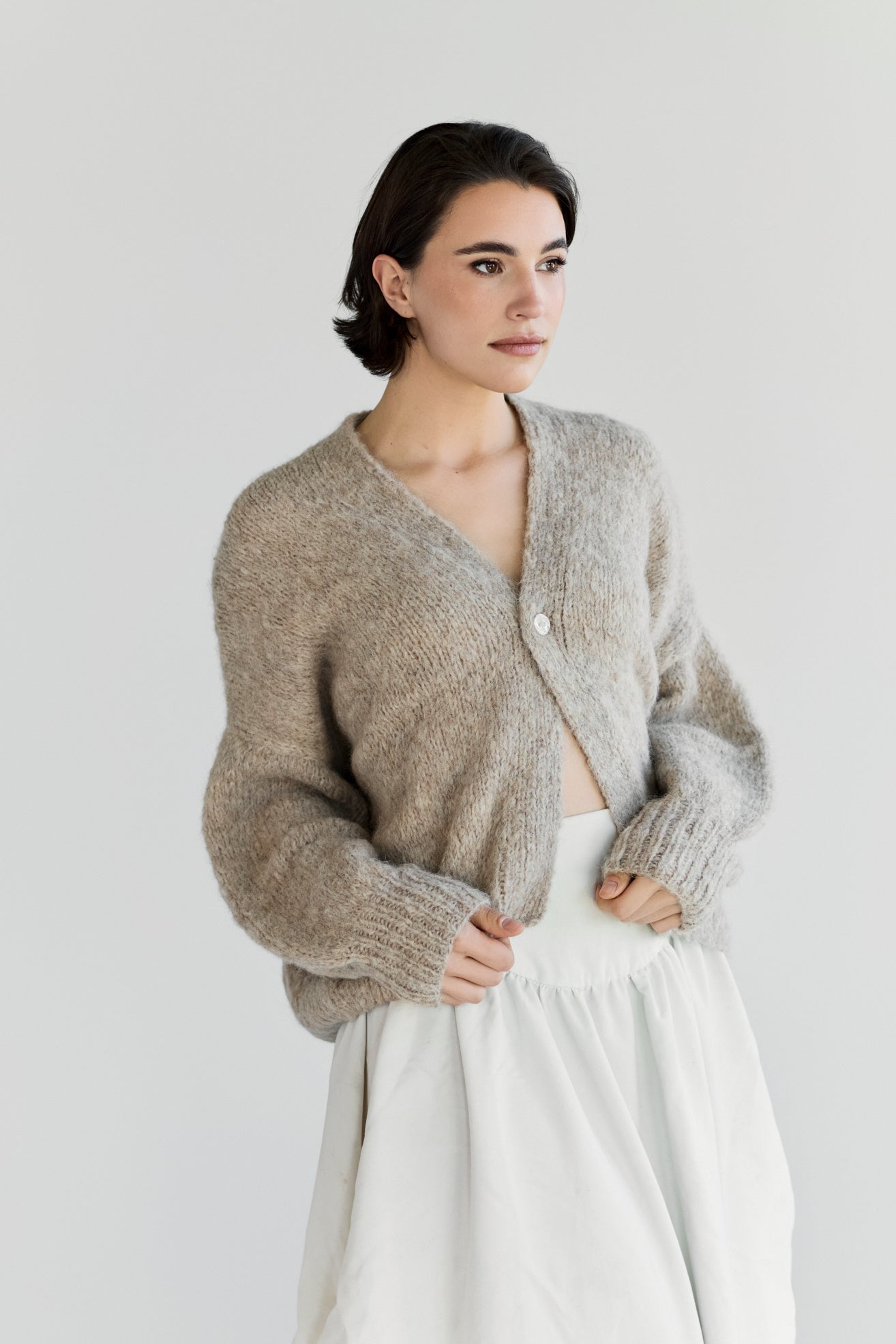 Muyu Cardigan - Beige