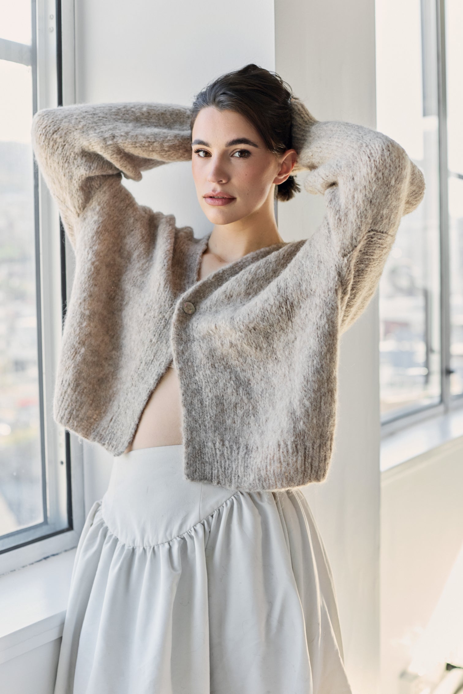 Muyu Cardigan - Beige
