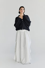 Muyu Cardigan - Charcoal