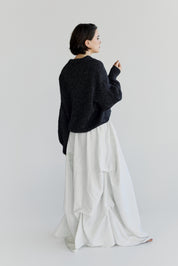 Muyu Cardigan - Charcoal