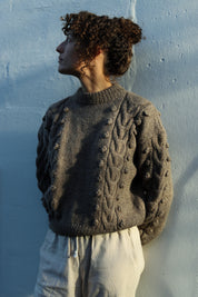 Bindi Alpaca Jumper - Mushroom