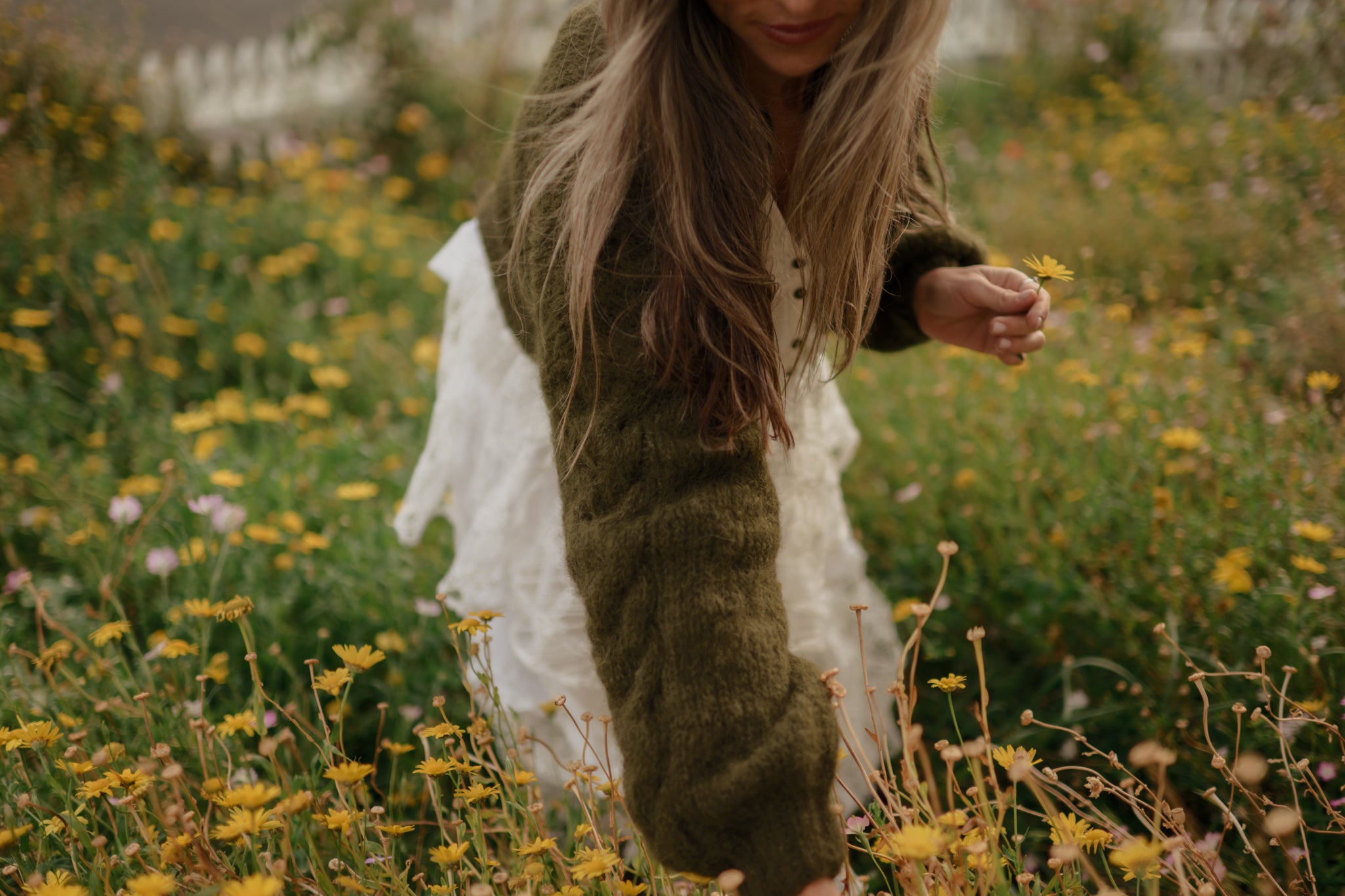 NEW colour - Lima Alpaca Cardigan - Meadow Green
