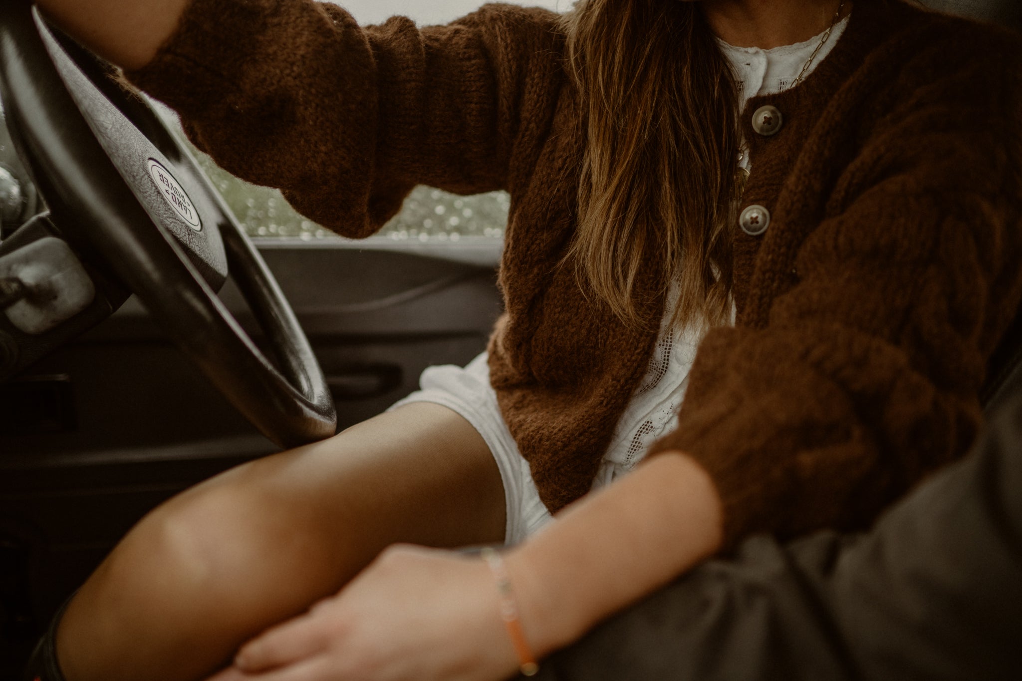 NEW colour - Lima Alpaca Cardigan - Cacao