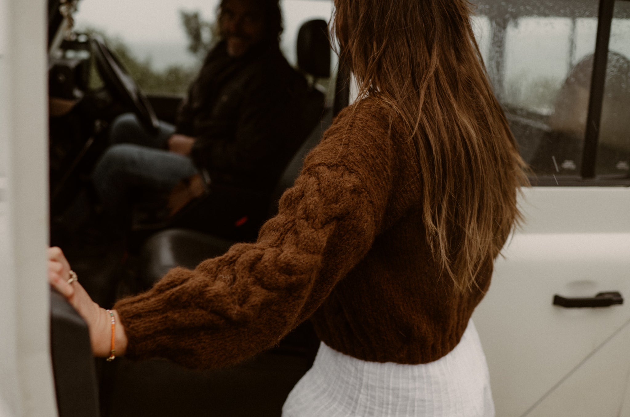 NEW colour - Lima Alpaca Cardigan - Cacao