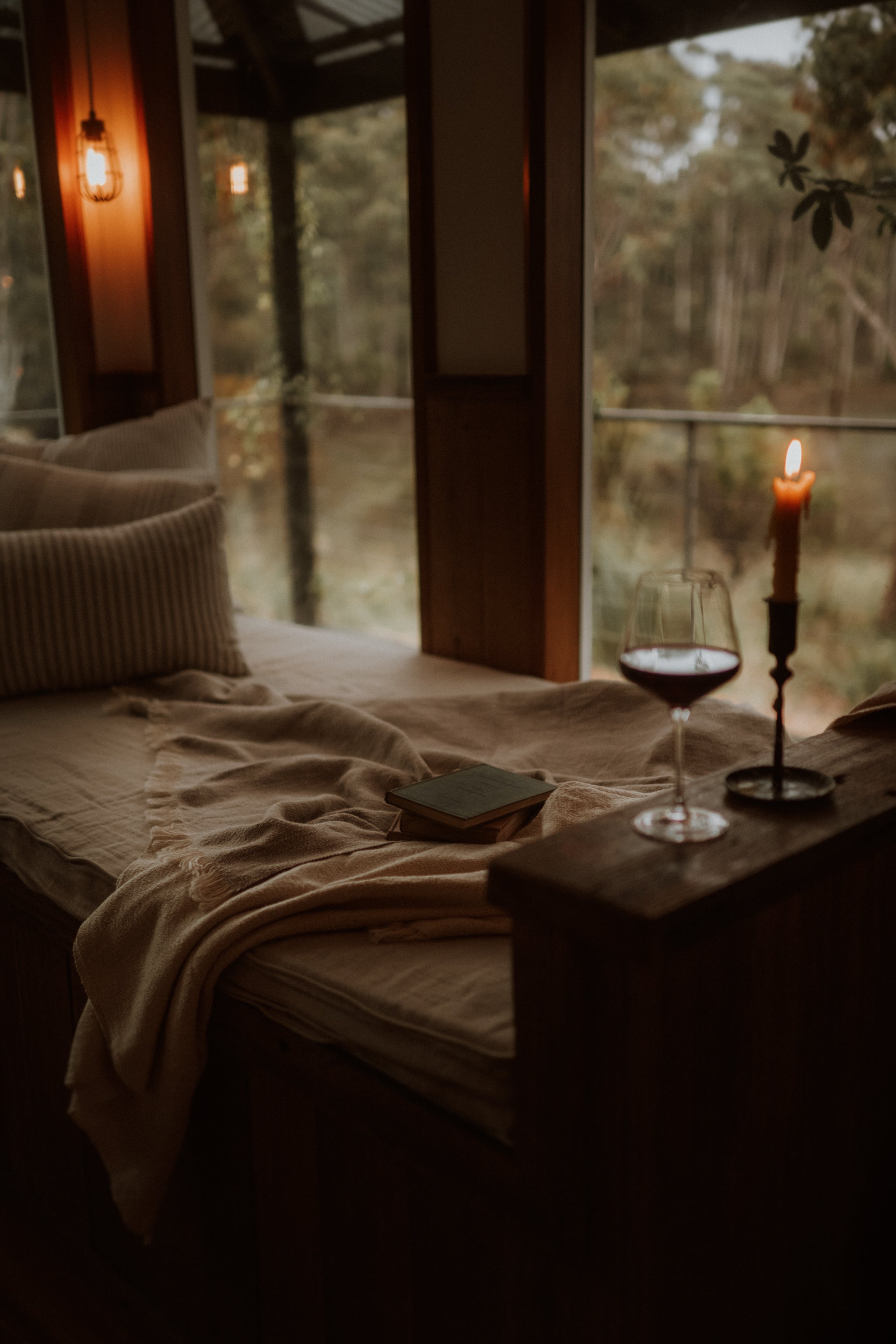 Organic cotton throws