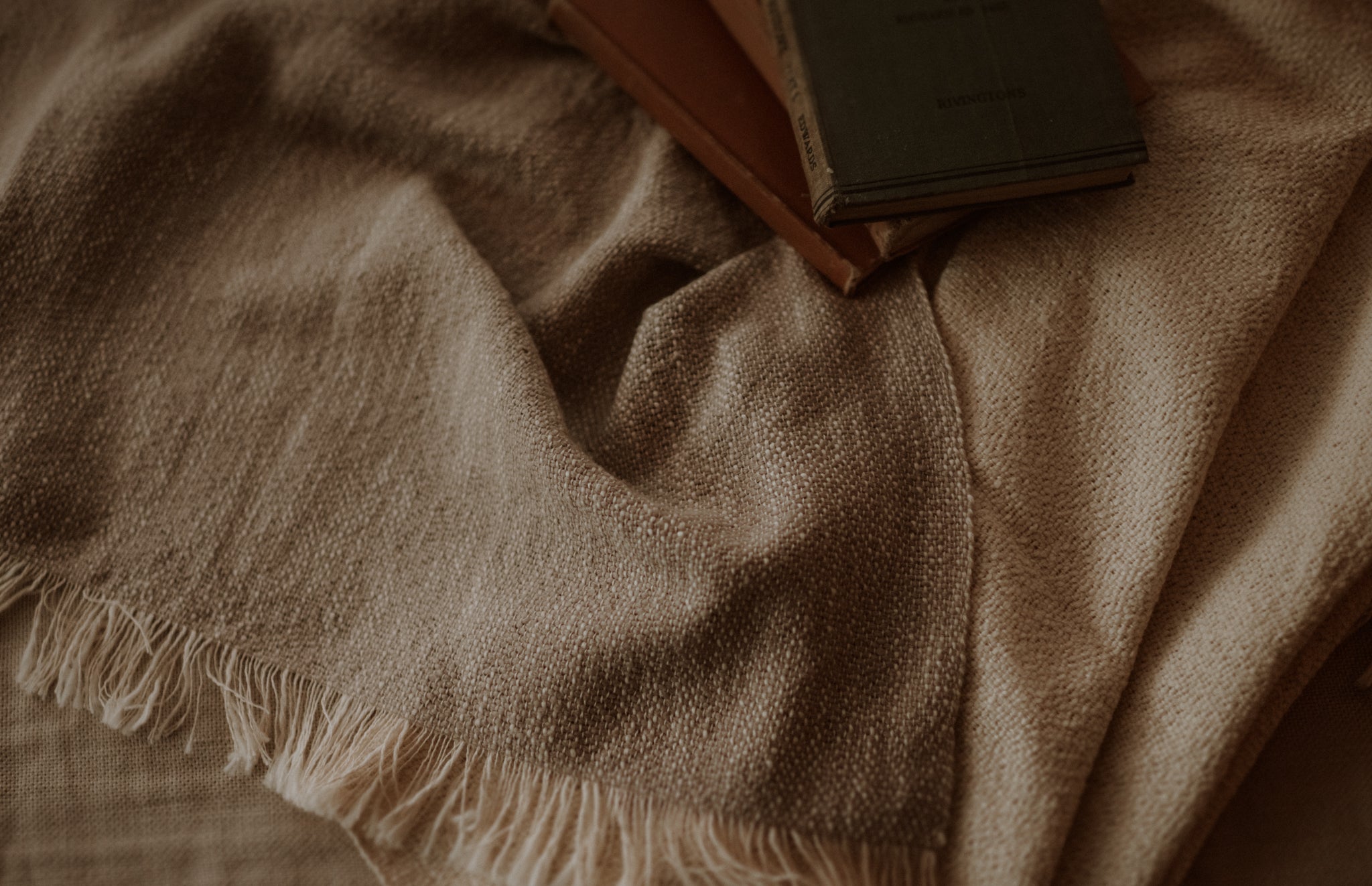 Organic cotton throws