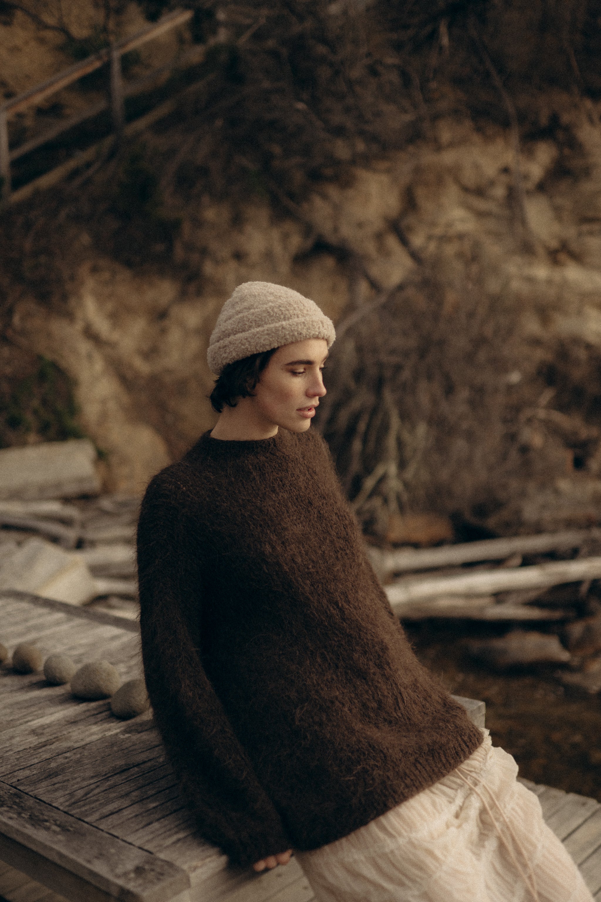 NEW Nuna Knit - Chocolate