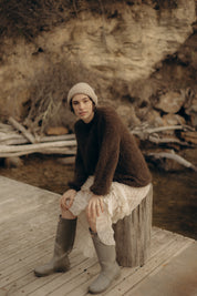 NEW Nuna Knit - Chocolate