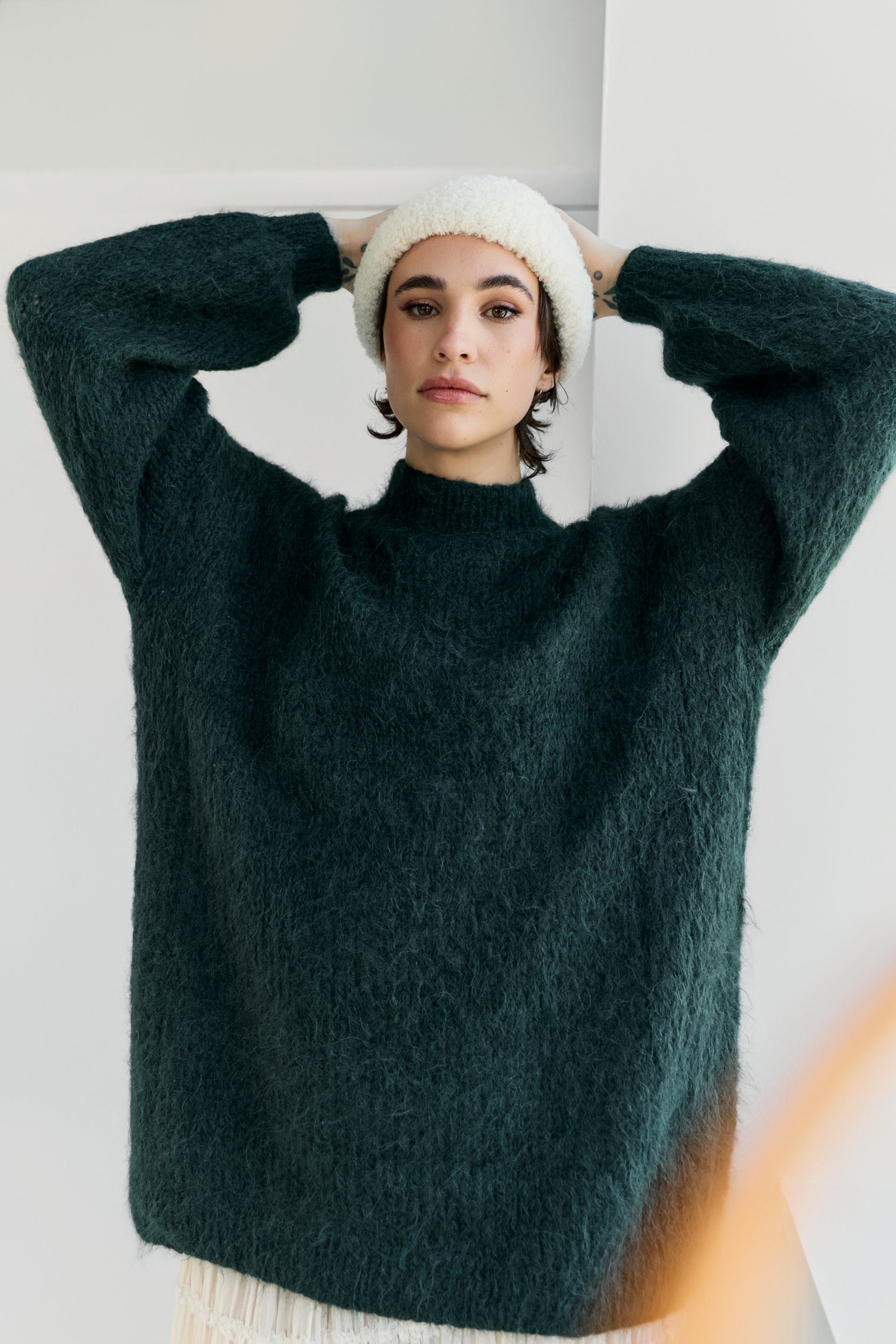 NEW Nuna Knit - Deep green
