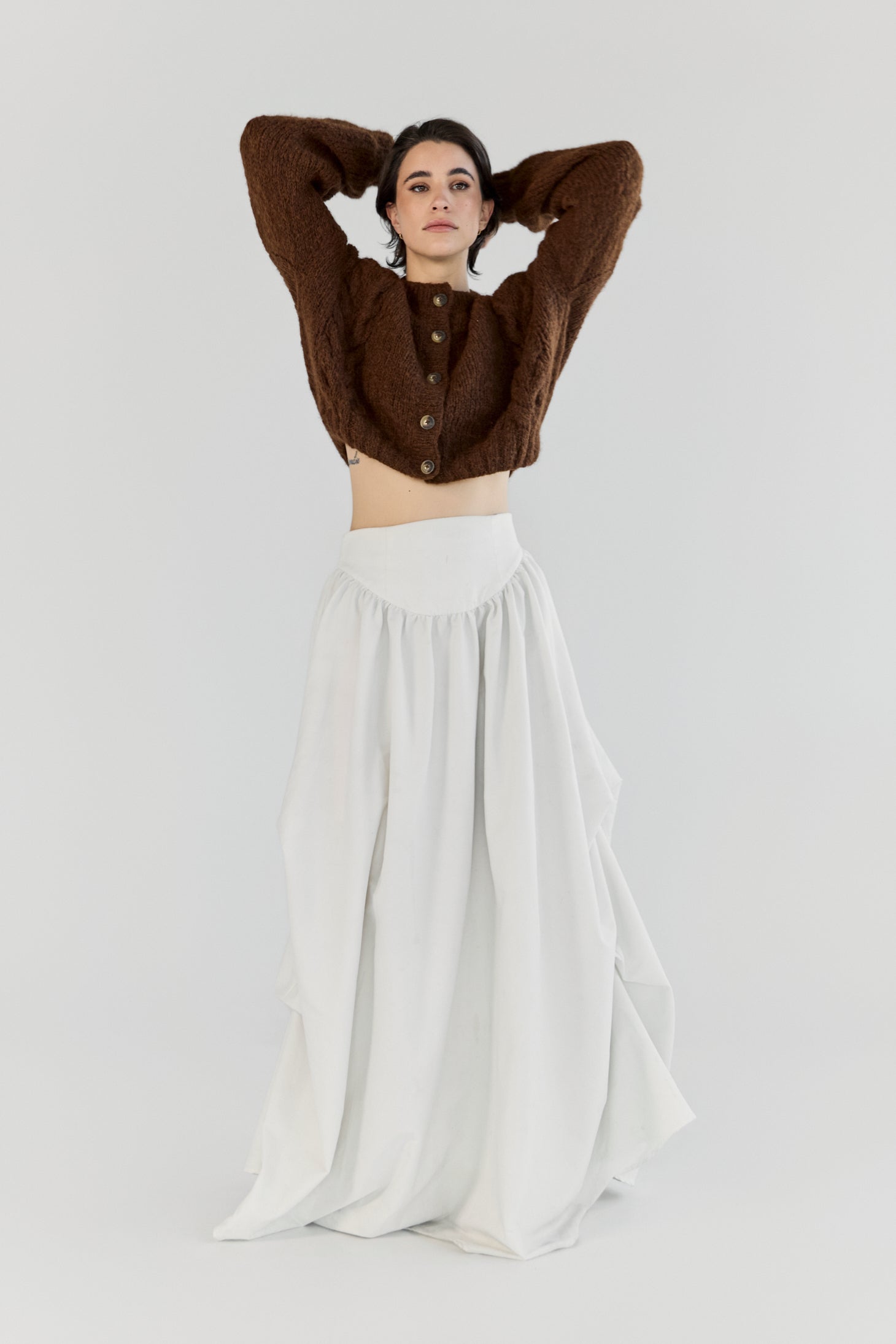 NEW colour - Lima Alpaca Cardigan - Chocolate