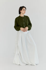 NEW colour - Lima Alpaca Cardigan - Meadow Green