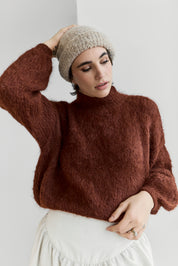 Suri Alpaca Crop - Copper