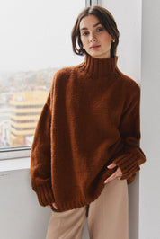 Uma Andean Wool Jumper - Copper