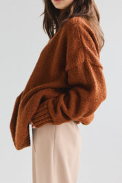 Uma Andean Wool Jumper - Copper